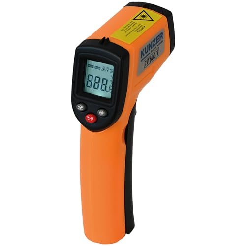 Kunzer 7IT600.1 Infrarotthermometer für Auto und Anlagen - Temperaturpistole -50°C bis +400°C - beleuchtetes LCD-Display Kunzer 7IT600.1 Infrarotthermometer für Auto und Anlagen - Temperaturpistole -50°C bis +400°C - beleuchtetes LCD-Display von Kunzer