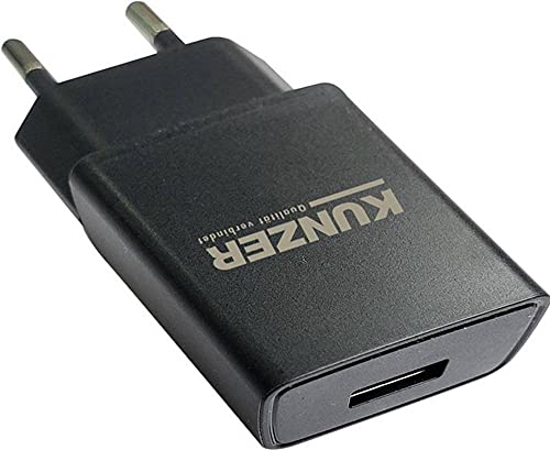 Kunzer 7USBL230 USB-Steckernetzteil 230V/2.000 mA - USB-Lader passend für Lampen, Smartphones wie iPhone, Samsung Galaxy von Kunzer