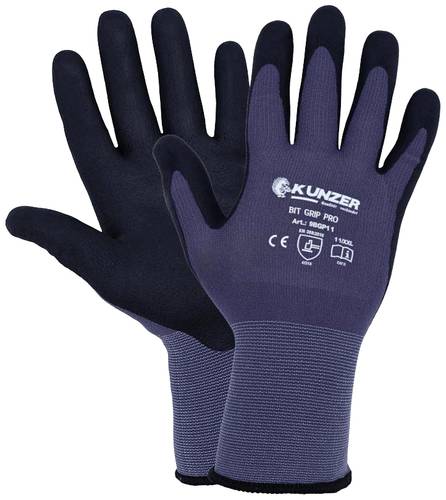 Kunzer 9BGP06 Elasthan, Nylon, Nitrilschaum Arbeitshandschuh Größe (Handschuhe): XS, 6 EN 388:2016 von Kunzer