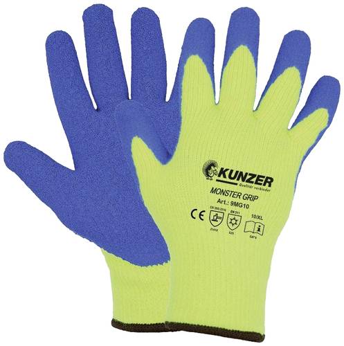 Kunzer 9MG09 Latex Arbeitshandschuh Größe (Handschuhe): 9, L EN 388, EN 407 1 Paar von Kunzer