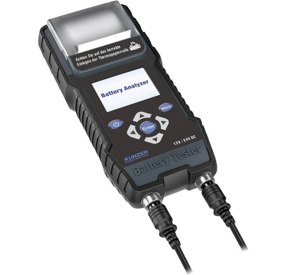 Kunzer Batterietester mit Drucker für 12 und 24 Volt Batterie-Ladegerät Kunzer Batterietester mit Drucker für 12 und 24 Volt Batterie-Ladegerät von Kunzer