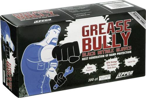 Kunzer GREASE BULLY L 100 St. Nitril Einweghandschuh Größe (Handschuhe): L EN 374-3, EN 420, EN 455 von Kunzer