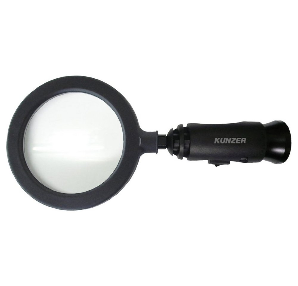 Kunzer Handlupe Kunzer 7LL01 Handlupe mit LED-Beleuchtung Linsengröße: 90 mm Sch von Kunzer