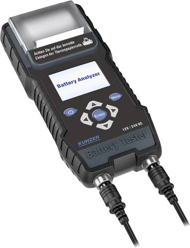 Kunzer Kfz-Batterietester 24 V, 12V 250mm x 110mm x 60mm Kunzer Kfz-Batterietester 24 V, 12V 250mm x 110mm x 60mm von Kunzer