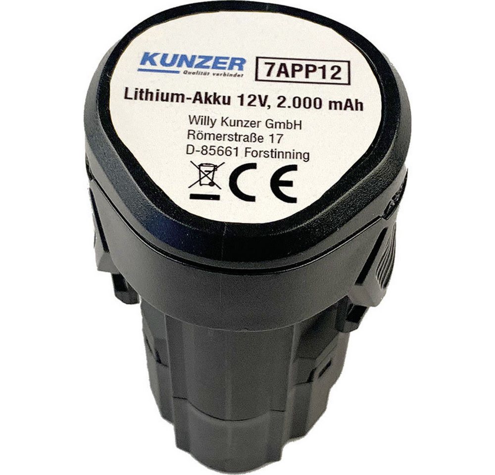 Kunzer Kunzer 7APP12 Werkzeug-Akku 12 V 2 Ah Li-Ion Akku (12.00 V) von Kunzer