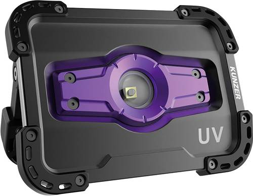 Kunzer PL-2 UV UV-Lampe, LED Strahler akkubetrieben 400lm von Kunzer