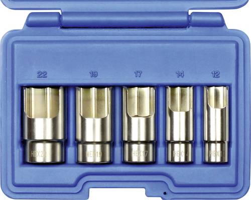 Kunzer Steckschlüsseleinsatz-Set 3/8  (10 mm) 5teilig 7WSL05 von Kunzer