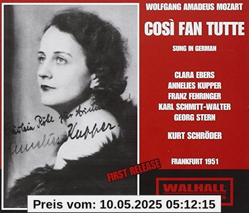 Cosis Fan Tutte: Ebers-Kupper-Fehringer- Cosis Fan Tutte: Ebers-Kupper-Fehringer- von Kupper