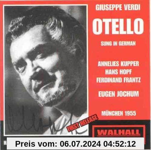 Otello  (München 1955) von Kupper