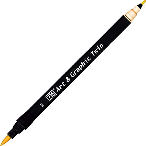 Kuretake ZIG Art and Graphic Twin Tip-Marker 043 Flesh Kuretake ZIG Art and Graphic Twin Tip-Marker 043 Flesh von Kuretake
