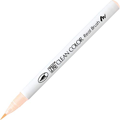 Kuretake Zig Clean Color 074 Aquarellstift mit echtem Pinsel, Hellbeige Kuretake Zig Clean Color 074 Aquarellstift mit echtem Pinsel, Hellbeige von Kuretake