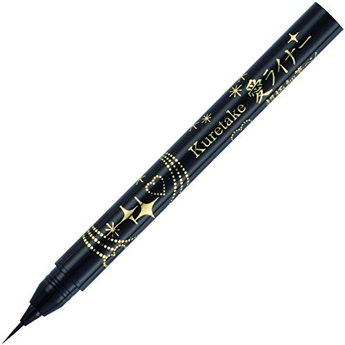 Kuretake ai Liner, ultrafeiner Pinselstift, schwarz, AP-zertifiziert, perfekt für zarte Ausdrücke in der Illustration, Handschrift, hergestellt in Japan von Kuretake
