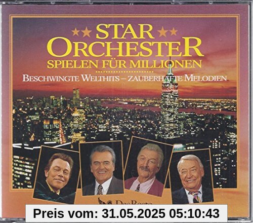 Starorchester spielen für Millionen - Beschwingte Welthits, Zauberhafte Melodien (Paul Kuhn, Max Greger, Hugo Strasser, Bert Kaempfert, James Last, Günter Noris, Horst Jankowski u.v.m.) [5-CD-BOX Reader's Digest/Das Beste SMI 21 7433 72, 1996] von Kurt Edelhagen