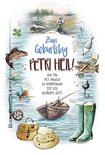 Geburtstagskarte"1000 gute Wünsche", B6 + Umschlag Geburtstagskarte"1000 gute Wünsche", B6 + Umschlag von Kurt Eulzer die Glückwunschkarte