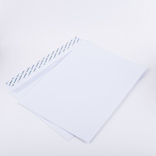 Briefumschläge DIN C4 229 x 324 mm weiß 90g/m² ohne Fenster Kurtstrip Ultra (C40.10E) (50) von Kurt-Europe.de