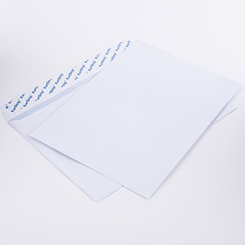 Briefumschläge DIN C5 162x229 mm weiß 80 g/m² ohne Fenster haftklebend (kein Austrocknen - bis 3 Jahre!)(C50.10E) (1000) von Kurt-Europe.de