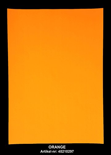Selbstklebendes Farbpapier Multicut Vellum 10 St, A4 Format, Orange von Kurt-Europe.de