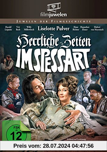 Herrliche Zeiten im Spessart - mit Liselotte Pulver (Filmjuwelen) von Kurt Hoffmann