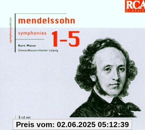 Sinfonie 1-5 von Kurt Masur