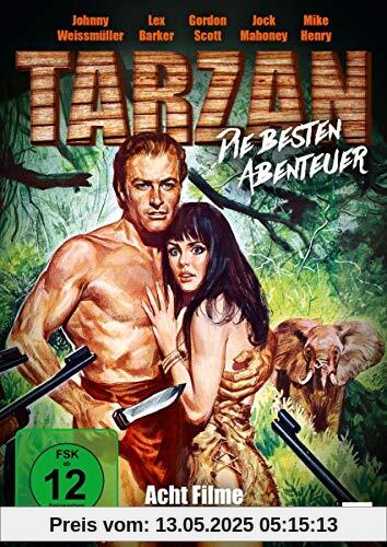 Tarzan - Die besten Abenteuer / Acht spannende Abenteuer mit den beliebtesten Tarzan-Darstellern (Pidax Film-Klassiker) [5 DVDs] von Kurt Neumann