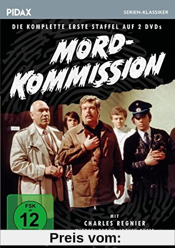 Mordkommission, Staffel 1 / Die ersten 13 Folgen der Krimiserie (Pidax Serien-Klassiker) [2 DVDs] von Kurt Wilhelm