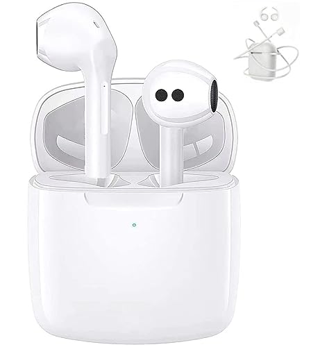 Kurt Bluetooth 5.0 Kopfhörer mit integriertem Mikrofon und Schutzhülle für Ladebox, Kompatibel mit jedem Bluetooth-Gerät von Kurt