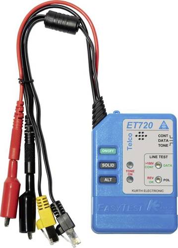 Kurth Electronic Easytest 720 Leitungssucher Durchgang, Identifikation, Leitungsverfolgung, Unterbre von Kurth Electronic