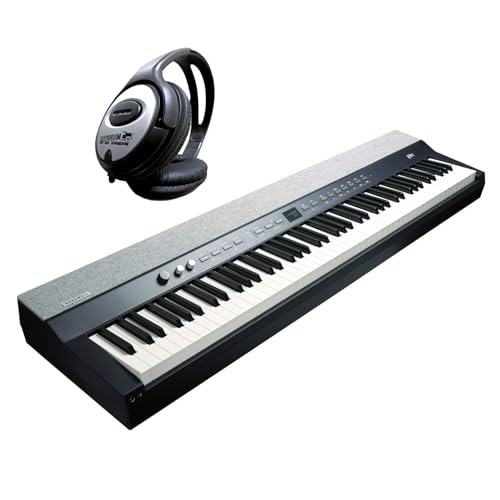 Kurzweil KAP1-LB Professionelles Stage Piano Keyboard Schwarz 88 Tasten mit keepdrum Kopfhörer Kurzweil KAP1-LB Professionelles Stage Piano Keyboard Schwarz 88 Tasten mit keepdrum Kopfhörer von Kurzweil