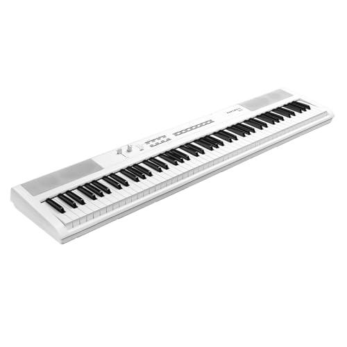 Kurzweil KaS1, Digitales Piano, 88 Tasten Hammermechanik, 128-stimmige Polyphonie, weiß Kurzweil KaS1, Digitales Piano, 88 Tasten Hammermechanik, 128-stimmige Polyphonie, weiß von Kurzweil