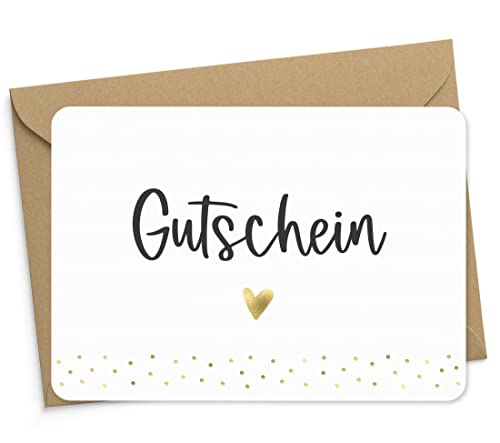 KuschelICH Gutschein Karte DIN A6 mit Briefumschlag (Gutschein) von KuschelICH