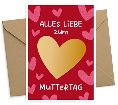 KuschelICH Rubbelkarte mit Kraftpapierumschlag (Muttertag) von KuschelICH