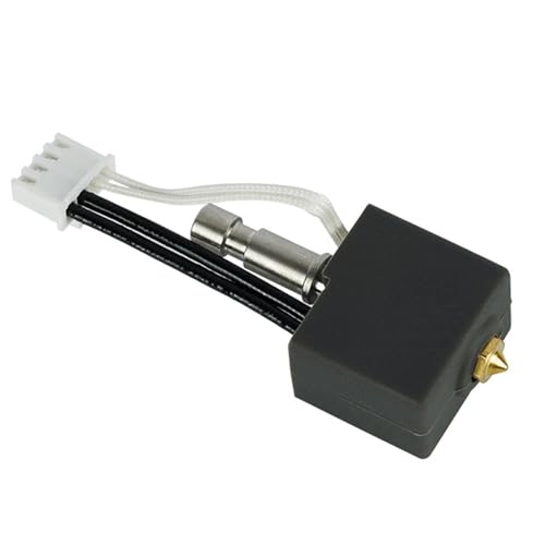 Kustimantu 0,4 mm 3D -Druckerdüse, 3D -Drucker -Extruderdüse - Hohe Kompatibilitätsdruckmaschinendüsen Ersatzteile | Metalldruckerzubehör Extruderkopf für den kommerziellen Gebrauch zu Hause von Kustimantu