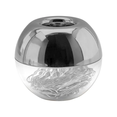 Kustimantu Magnetpapierklammernhalter, Magnetpapiercliphalter,Papierclip Magnetic Hold Runde - Nicht-Skid-Memo-Lesezeichenspender, Desktop-Organisator mit Paperclip für Zuhause von Kustimantu