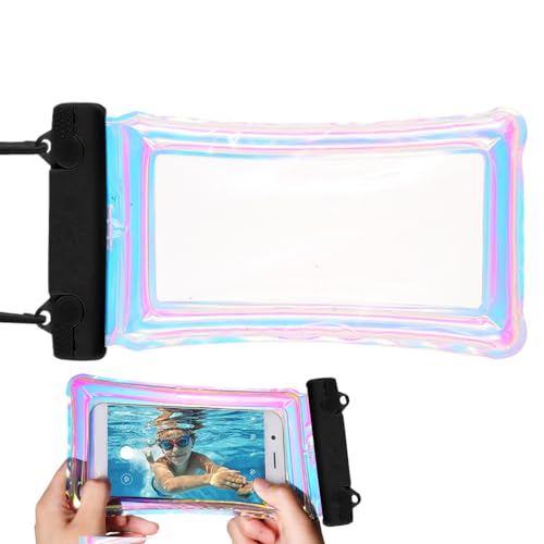 Kustimantu Schwimmende Handyhülle, Wiederwendbare Trockentasche Für Smartphones mit Trageriemen, Touchscreen-Bedienbare Tauchtasche, Tragbares Strandzubehör Für Alltagsnutzung Und Outdoor-Aktivitäten Kustimantu Schwimmende Handyhülle, Wiederwendbare Trockentasche Für Smartphones mit Trageriemen, Touchscreen-Bedienbare Tauchtasche, Tragbares Strandzubehör Für Alltagsnutzung Und Outdoor-Aktivitäten von Kustimantu