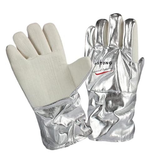 Kustimantu Wärmeschutzhandschuhe, Kochhandschuhe Hitzebeständige | BBQ Grill Safety STOUTS,Aluminiumfolie 300 ° C Hitzebeständiges Anti -Verbrichtungs -Nicht -Slip -Multifunktionalhandschuh zum Kustimantu Wärmeschutzhandschuhe, Kochhandschuhe Hitzebeständige | BBQ Grill Safety STOUTS,Aluminiumfolie 300 ° C Hitzebeständiges Anti -Verbrichtungs -Nicht -Slip -Multifunktionalhandschuh zum von Kustimantu
