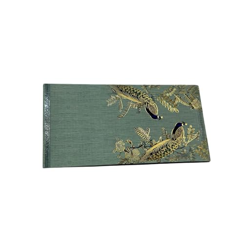 Kusum51 10er-Pack Briefumschläge für Shagun, Bargeld, Geschenk, Jahrestag, Feier, Tradition, Fest, Familie, fröhliche Momente, besondere Anlässe (Pfau in Grün) von Kusum51