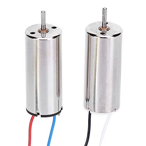 2PCS 8520 Motor 8,5x20mm 15000KV Bürstenmotoren 4CW 4CCW Coreless Motor, Anschluss für 720P Kamera WiFi FPV RC Quadcopter M80S E013 Plus 8X Rahmenkit von Kuuleyn