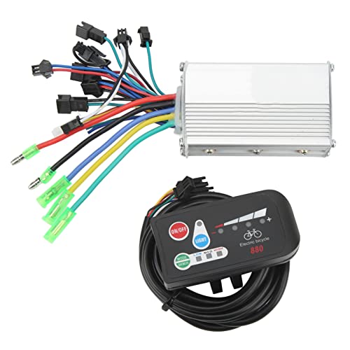 36V Motor Brushless Controller Meter Motor Controller Kit 250W 350W Mit 880LED Display Meter Motor Controller Kit Für Elektrofahrrad Scooter von Kuuleyn