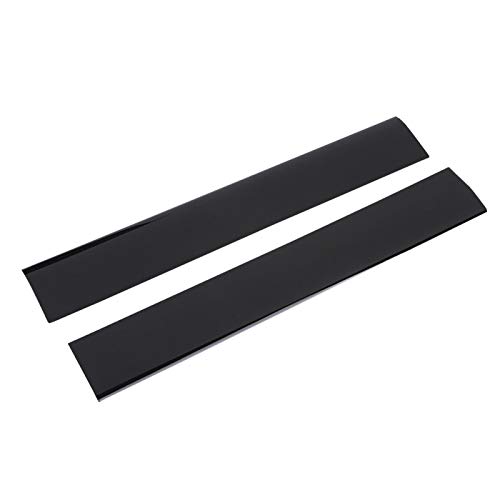 Ersatz-Faceplate-Abdeckung, PS3 Slim Ersatz-Spielkonsolen-Shell Schwarz Ersatz-Faceplate-Abdeckungs-Shell-Gehäuse Links rechts für PS3 Slim-Konsole Ersatz-Faceplate-Abdeckung, PS3 Slim Ersatz-Spielkonsolen-Shell Schwarz Ersatz-Faceplate-Abdeckungs-Shell-Gehäuse Links rechts für PS3 Slim-Konsole von Kuuleyn