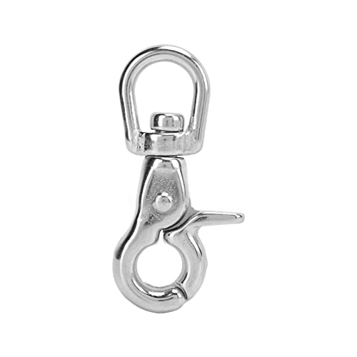 Kuuleyn 65 mm Karabinerhaken mit Karabinerverschluss, Edelstahl-Karabinerverschlüsse, Drehverschlüsse, Lanyard-Karabinerhaken mit Karabinerverschluss für Schlüsselanhänger, Kuuleyn 65 mm Karabinerhaken mit Karabinerverschluss, Edelstahl-Karabinerverschlüsse, Drehverschlüsse, Lanyard-Karabinerhaken mit Karabinerverschluss für Schlüsselanhänger, von Kuuleyn