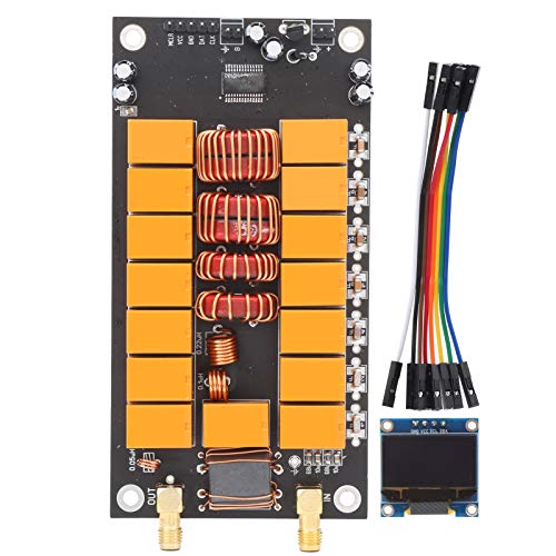 Kuuleyn Antennentuner-Moudle, Antennentuner-Platine mit Bildschirm-fertiger Version DIY Kits Tester-Komponenten Atu-100 400ma von Kuuleyn