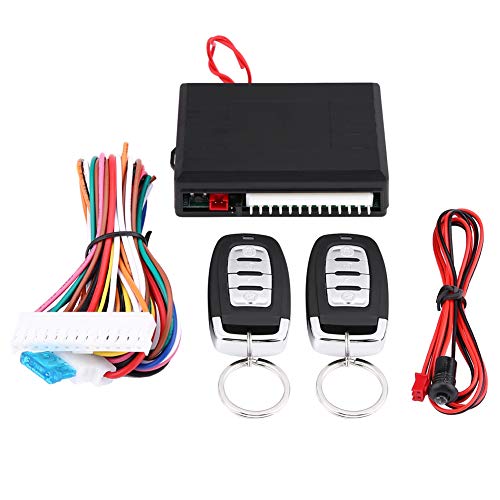 Kuuleyn Auto-Türschloss-Fernbedienungsset Keyless Entry Kit, Universal 433,92 MHz Auto Keyless Entry System Türschloss Zentralverriegelung Fernbedienungssatz LB-405/L261 Kuuleyn Auto-Türschloss-Fernbedienungsset Keyless Entry Kit, Universal 433,92 MHz Auto Keyless Entry System Türschloss Zentralverriegelung Fernbedienungssatz LB-405/L261 von Kuuleyn