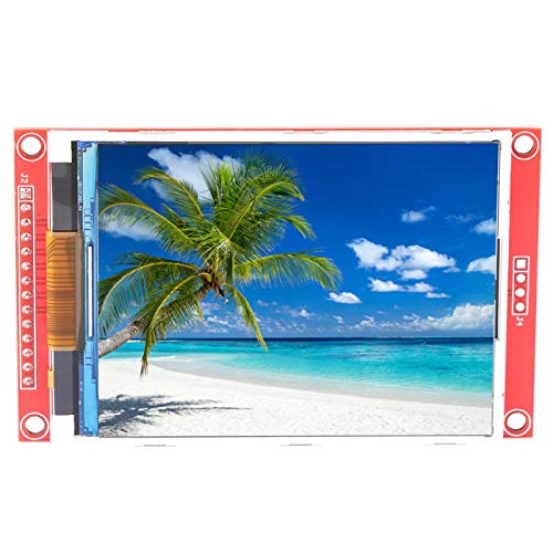 Kuuleyn LCD-Anzeigemodul, LCD-Controller-Board-Kit, 1 PC 3,2 Zoll 240 * 320 Serielle Peripherieschnittstelle TFT-LCD-Anzeigemodul mit Speicherkartenkäfig(Mit Touch-Funktion) von Kuuleyn