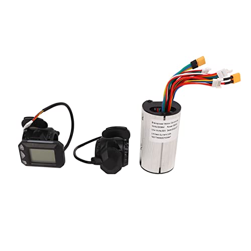 Motorcontroller, Scooter-Controller, Power Wheels-Geschwindigkeitsregler, Motor-Brushless-Controller 5-6 Zoll 350 W 12 A Echtzeit-Anzeigefeld Scooter-Controller-Kit 36 ​​V von Kuuleyn