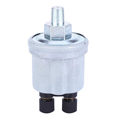 Öldrucksensor,Oil Pressure Sensor, 1/8-27 Nptf Motoröldruck Sensor Für Vdo Single Head Matte 1-10 Bar von Kuuleyn