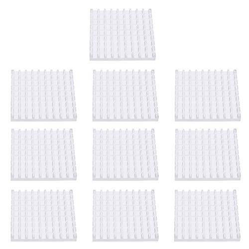 P48x5x48 Kühlrippen, Aluminium Kühlkörper, Aluminium Kühlkörper Kühler Chip Kühlrippe für Leiterplattenchip (10 Stück) von Kuuleyn