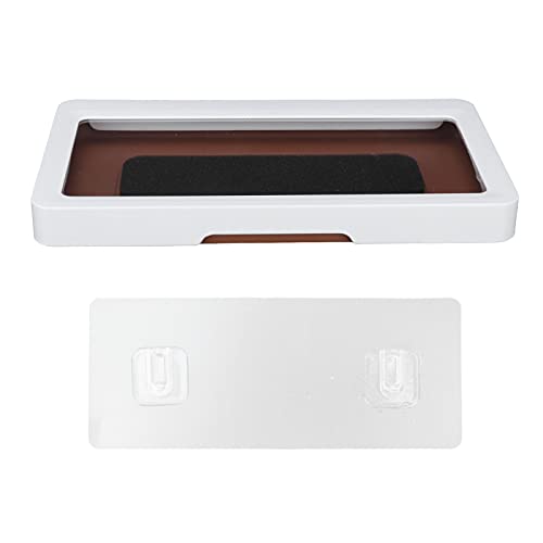 Kuuleyn Telefonständer, Telefonhalterung, Telefonregal, Innovative Badezimmer-Telefonhülle, Wandmontierter, Wasserdichter Touchscreen-Telefonhalter Für Zuhause, Weiß von Kuuleyn