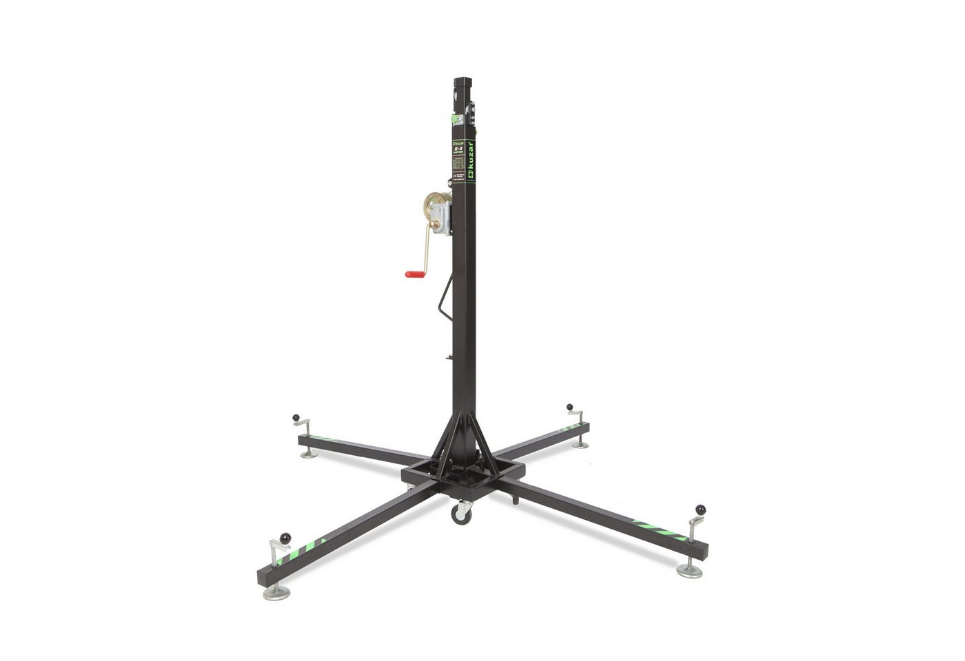 Kuzar Stativbeine (K3 Towerlift 1,72-5,3m, max. 125kg, schwarz - Traversenlift) von Kuzar