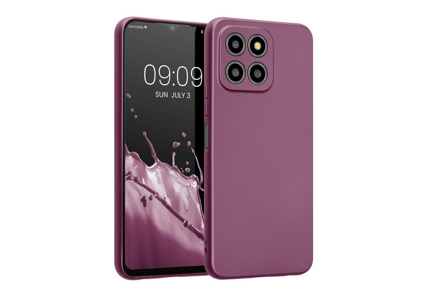 kwmobile Handyhülle Handyhülle für Honor X8 5G / X6 / 70 Lite 5G, Silikon Case metallisch schimmernd - Soft Hülle - Handy Cover kwmobile Handyhülle Handyhülle für Honor X8 5G / X6 / 70 Lite 5G, Silikon Case metallisch schimmernd - Soft Hülle - Handy Cover von Kwmobile