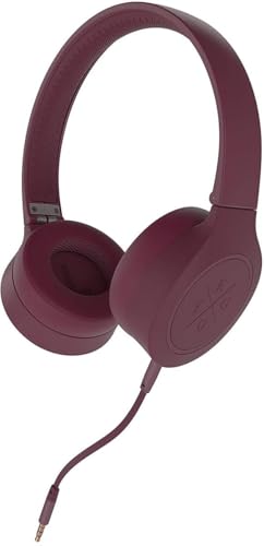 Kygo A4/300 Wireless On-Ear Kopfhörer (faltbarer Bluetooth Kopfhörer mit Mikrofon für iPhone iOS und Android, 16 Stunden Akkulaufzeit) Rot von Kygo